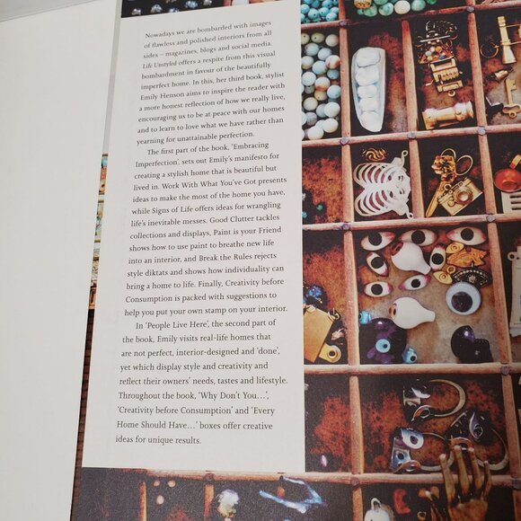 Life Unstyled Book by Emily Henson, 2021, Hardcover Home Decor Coffee Table Book - Picture 5 of 9